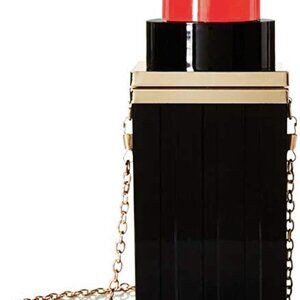 Acrylic Lipstick Purse Box Clutch Lips Party Womens Evening Purse for Teen Girls